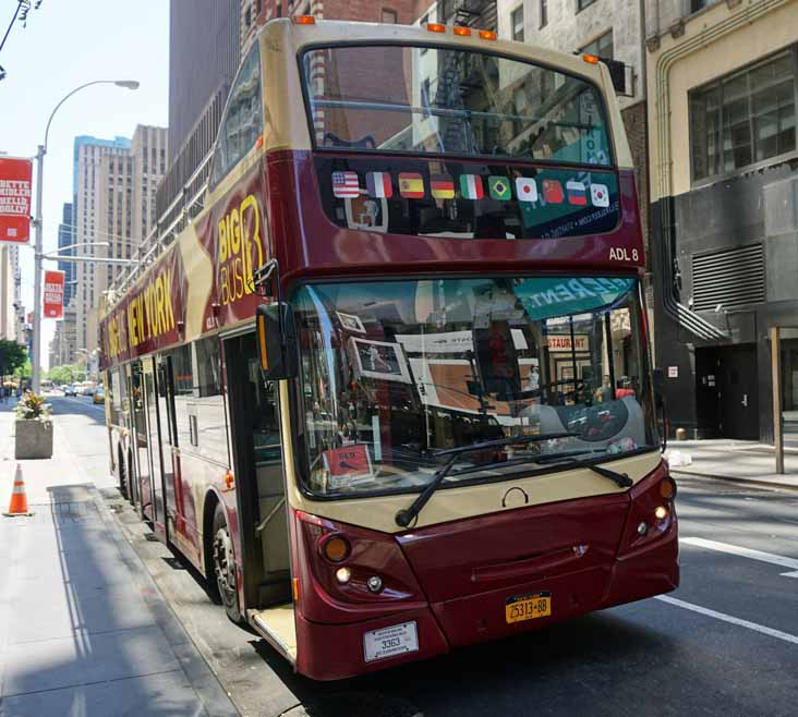 Big Bus New York Alexander Dennis Enviro500 ADL8